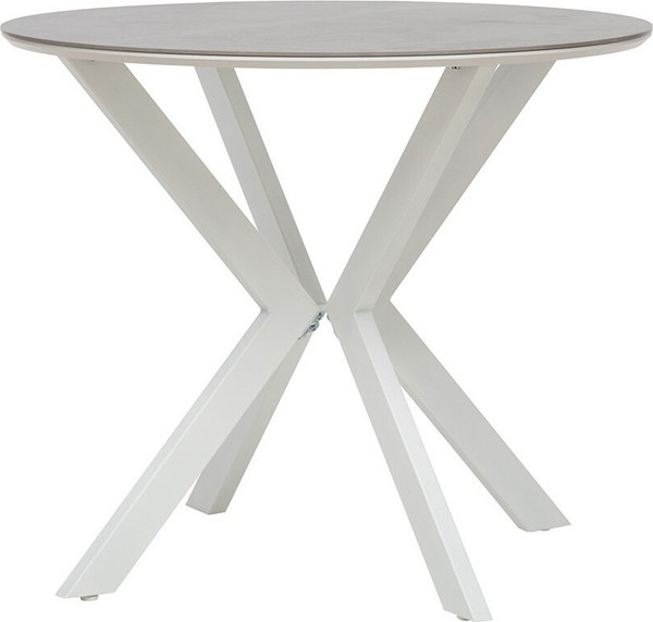 Изображение товара Обеденный стол Импэкс Leset Хокку (белый/бетон)