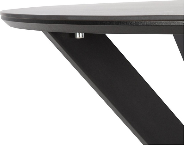 Изображение товара Обеденный стол Импэкс Leset Хокку (черный/черный мрамор)