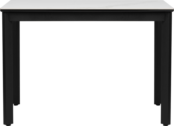 Изображение товара Обеденный стол Импэкс Leset Айлин 2Р (черный/белый мрамор)
