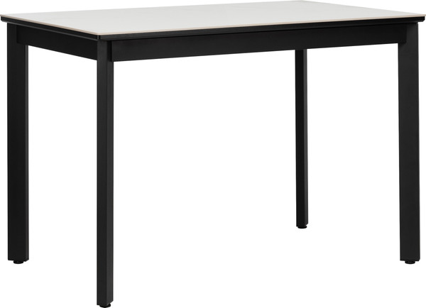 Изображение товара Обеденный стол Импэкс Leset Айлин 2Р (черный/белый мрамор)