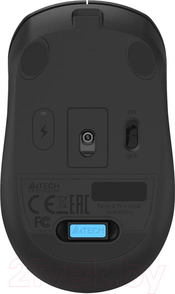 Изображение товара Мышь A4Tech Fstyler FG15C Air2 (черный)