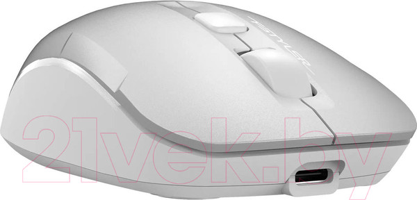 Изображение товара Мышь A4Tech Fstyler FB26CS Air2 (серебристый/белый)