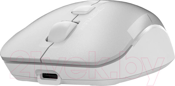 Изображение товара Мышь A4Tech Fstyler FB26CS Air2 (серебристый/белый)