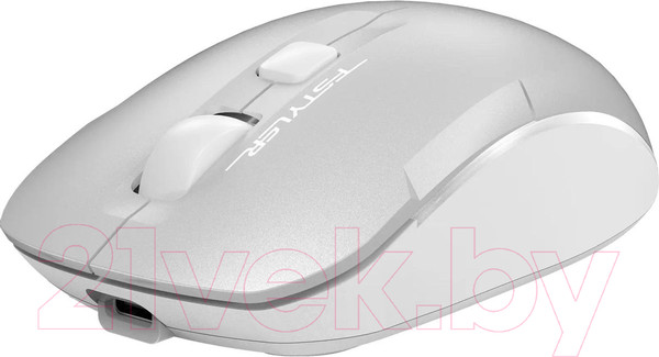 Изображение товара Мышь A4Tech Fstyler FB26CS Air2 (серебристый/белый)