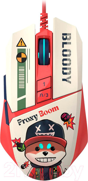 Изображение товара Мышь A4Tech Bloody W63 Max Proxy Boom (рисунок)