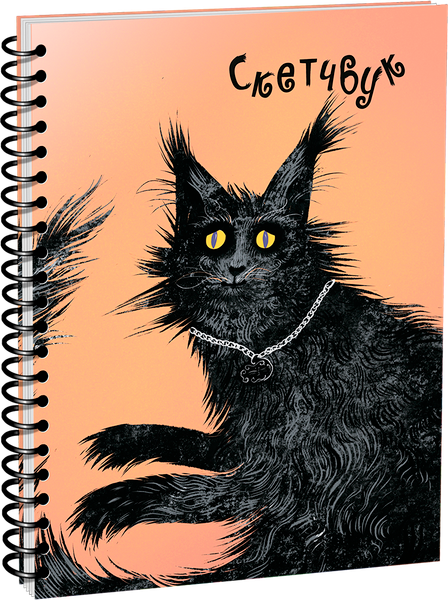 Изображение товара Скетчбук Попурри Кошачий король