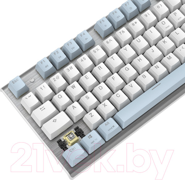 Изображение товара Клавиатура A4Tech Fstyler FS100 Neon (синий/белый)