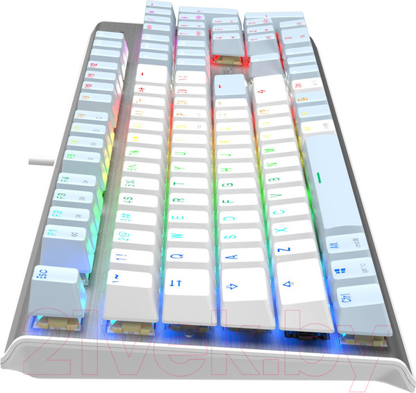 Изображение товара Клавиатура A4Tech Fstyler FS100 Neon (синий/белый)