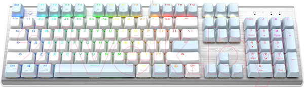 Изображение товара Клавиатура A4Tech Fstyler FS100 Neon (синий/белый)