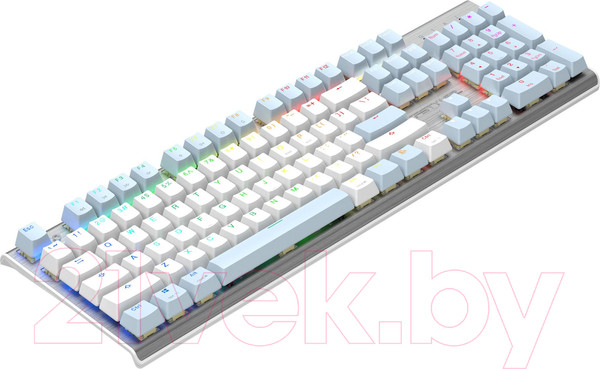 Изображение товара Клавиатура A4Tech Fstyler FS100 Neon (синий/белый)