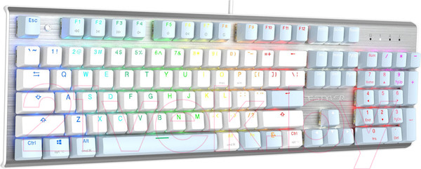 Изображение товара Клавиатура A4Tech Fstyler FS100 Neon (синий/белый)