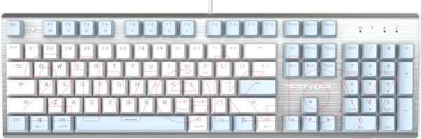 Изображение товара Клавиатура A4Tech Fstyler FS100 Neon (синий/белый)