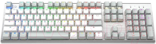 Изображение товара Клавиатура A4Tech Fstyler FS100 Neon (серый/белый)