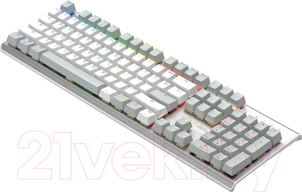 Изображение товара Клавиатура A4Tech Fstyler FS100 Neon (серый/белый)