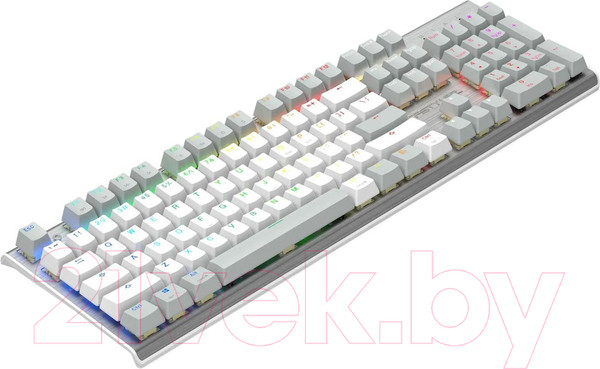 Изображение товара Клавиатура A4Tech Fstyler FS100 Neon (серый/белый)