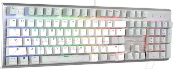 Изображение товара Клавиатура A4Tech Fstyler FS100 Neon (серый/белый)