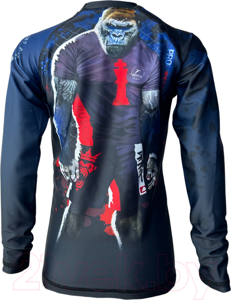 Изображение товара Лонгслив для единоборств RuscoSport Monkey king детский для ММА (2XL)