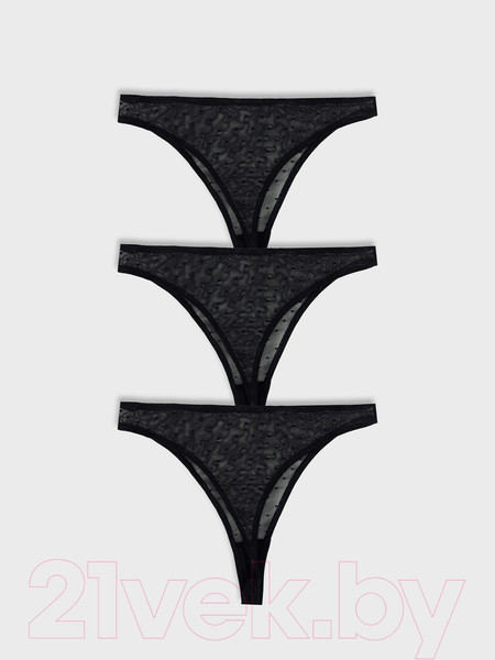 Изображение товара Комплект женских трусов Mark Formelle 412526-3 (р.94, черный)