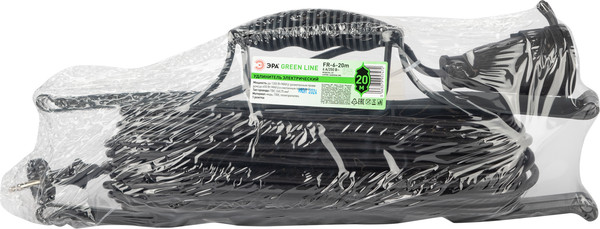 Изображение товара Удлинитель на рамке ЭРА Greenline FR-6-20m / Б0065100