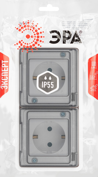 Изображение товара Розетка ЭРА Эксперт 11-2524-01 / Б0063254 (белый)