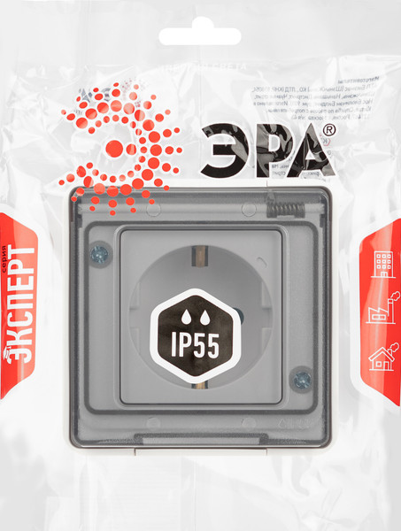 Изображение товара Розетка ЭРА Эксперт 11-2502-01 / Б0063280 (белый)