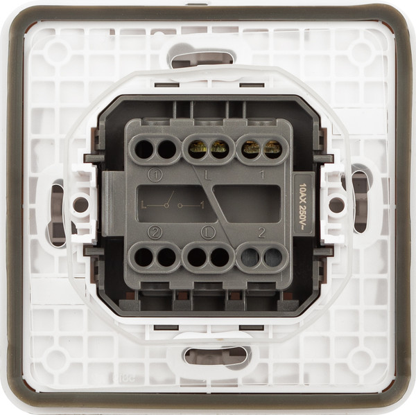 Изображение товара Выключатель ЭРА Эксперт 11-1521-01 IP55 / Б0063267 (белый)