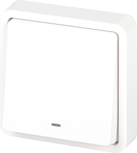 Изображение товара Выключатель ЭРА Эксперт 11-1522-01 / Б0063279 (белый)