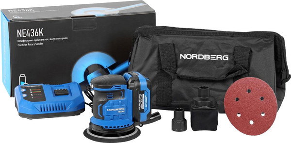 Изображение товара Эксцентриковая шлифовальная машина Nordberg NE436K