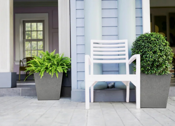 Изображение товара Кашпо Multy Home Sonata Planter EU5100011 (серебристо-серый)