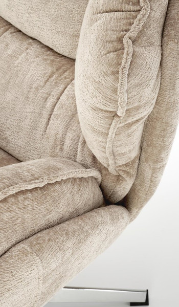 Изображение товара Кресло мягкое Halmar Guido (бежевый/хром)