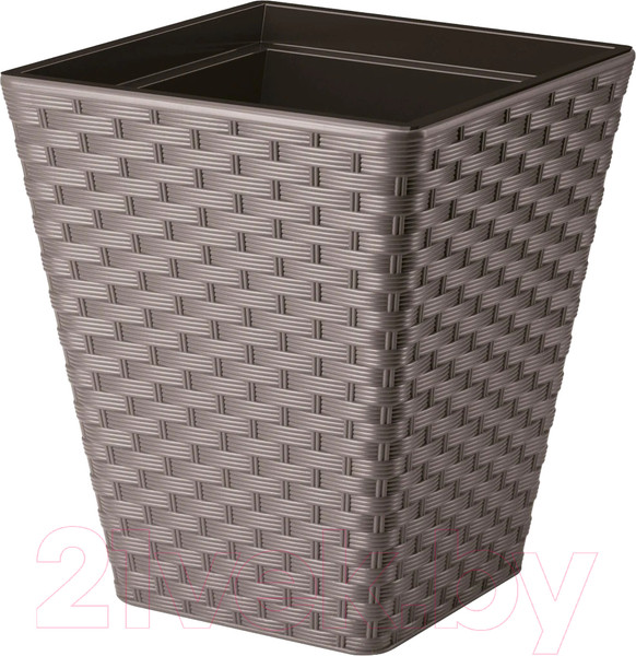 Изображение товара Кашпо Formplastic Rattana / FP-3860-070 (темно-коричневый)