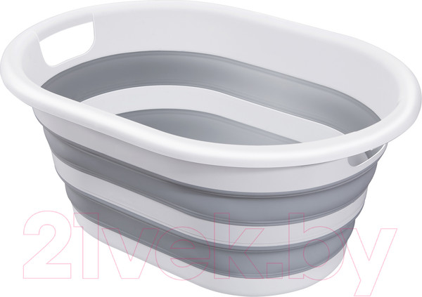Изображение товара Таз Эльфпласт Flexy ЕР645 (25л, белый/серый)