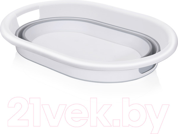 Изображение товара Таз Эльфпласт Flexy ЕР645 (25л, белый/серый)