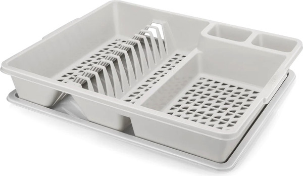 Изображение товара Сушилка для посуды Эльфпласт Rondo ЕР385 (серый)