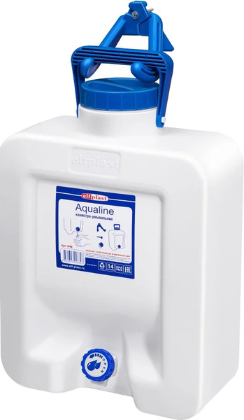 Изображение товара Канистра Эльфпласт Aqualine с краном / ЕР648