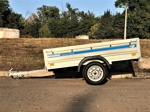 Изображение товара Прицеп для автомобиля Кремень Профи 2.25х1.3 (50 см борт)