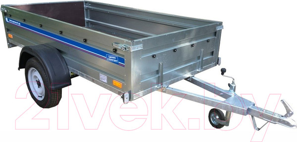 Изображение товара Прицеп для автомобиля Кремень Профи 2.5х1.3 (50см борт, тент 30см)