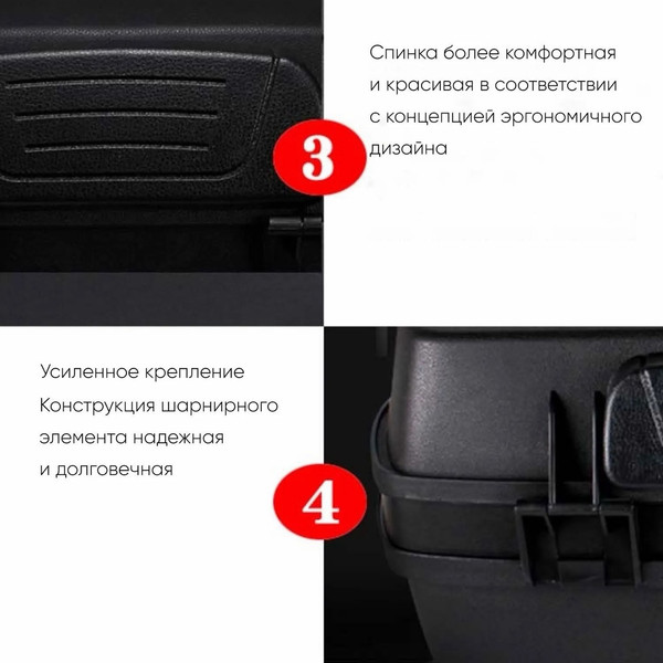 Изображение товара Кофр для мотоцикла AVM 698 LED