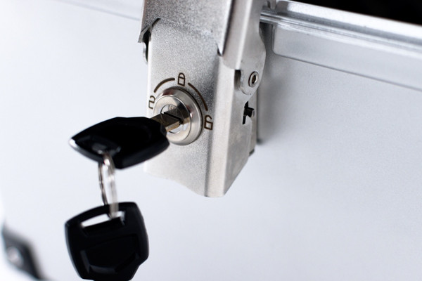 Изображение товара Кофр для мотоцикла AVM 47 (металлик)