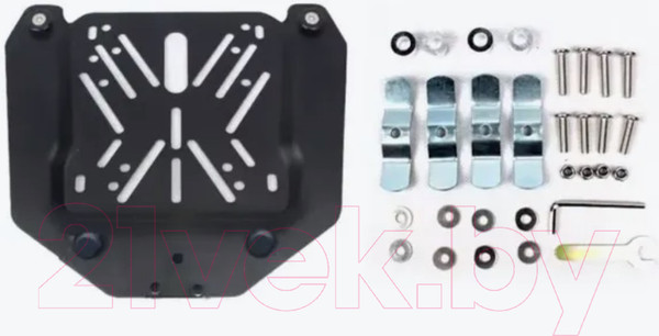 Изображение товара Кофр для мотоцикла AVM 47 (металлик)