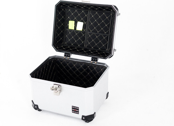 Изображение товара Кофр для мотоцикла AVM 47 (металлик)