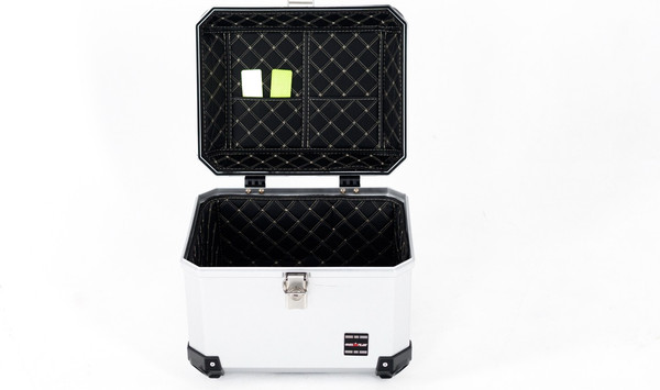 Изображение товара Кофр для мотоцикла AVM 47 (металлик)