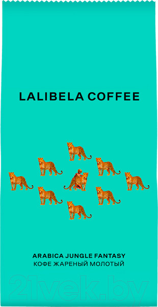 Изображение товара Кофе молотый Lalibela Coffee Arabica Jungle Fantasy (230г)