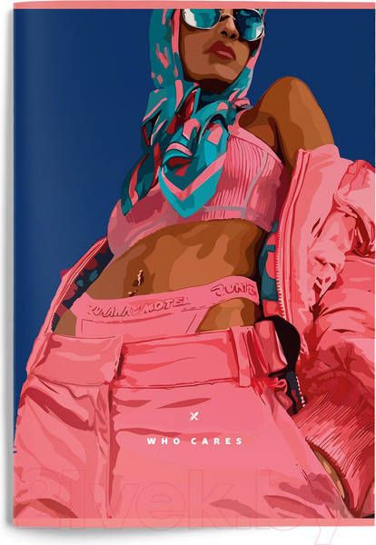 Изображение товара Тетрадь Lorex Who Cares / LXCBCLA4-WCS (80л)