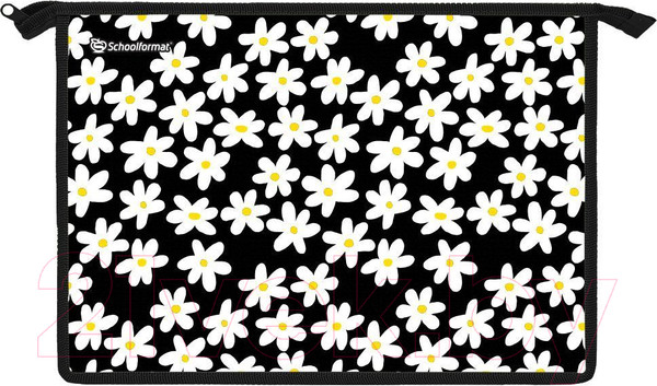 Изображение товара Папка для тетрадей Schoolformat Ромашковое поле / ПТКМА4-РП (черный)