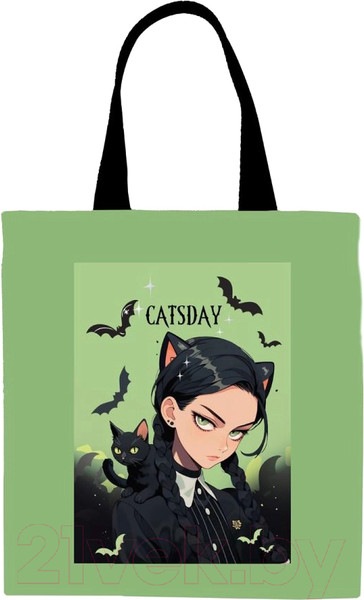 Изображение товара Сумка-шоппер Meshu Catsday / MS_59715
