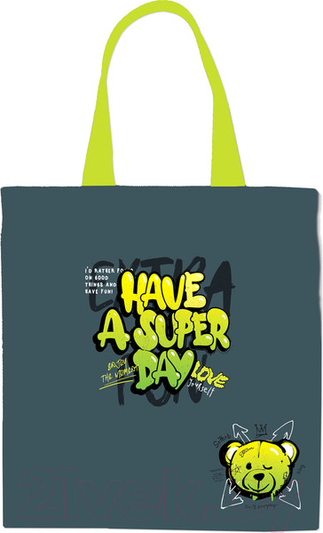 Изображение товара Сумка-шоппер ArtSpace Bear Fun / HB_59688