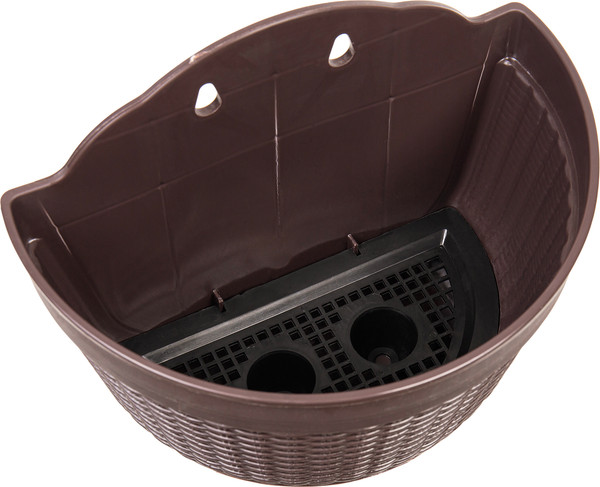 Изображение товара Кашпо BOTANICA Rattan (21x12x13.5см, коричневый)