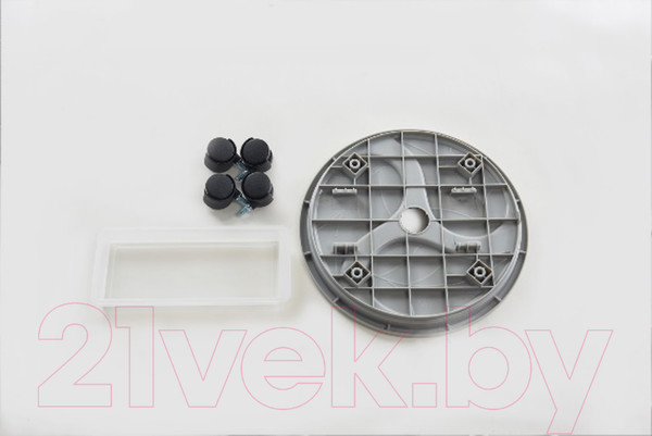 Изображение товара Поддон для вазона BOTANICA Круглый (29.5x9.2см, серый)