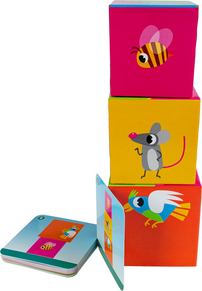 Изображение товара Развивающий игровой набор Bondibon Интеллектуальные кубики / ВВ6247